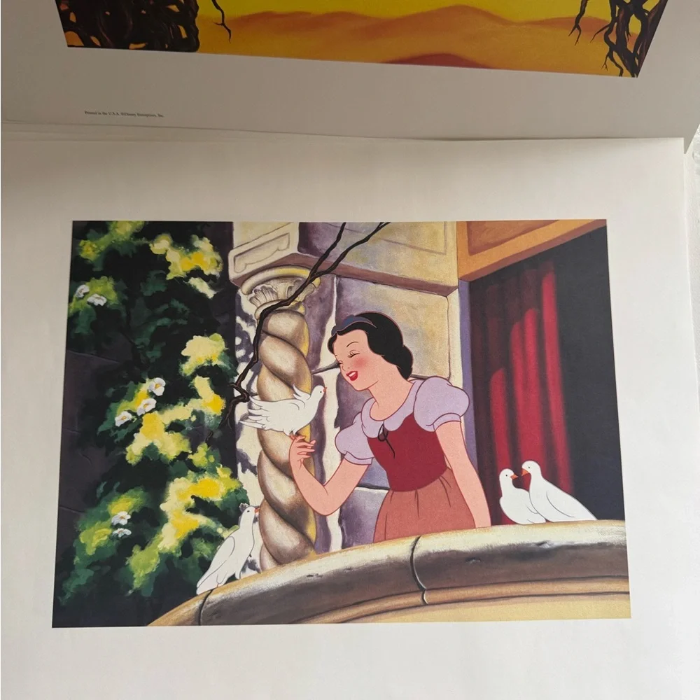 Disney Snow White and the Seven Dwarfs Art Print lithograph set - Picture 3 of 5